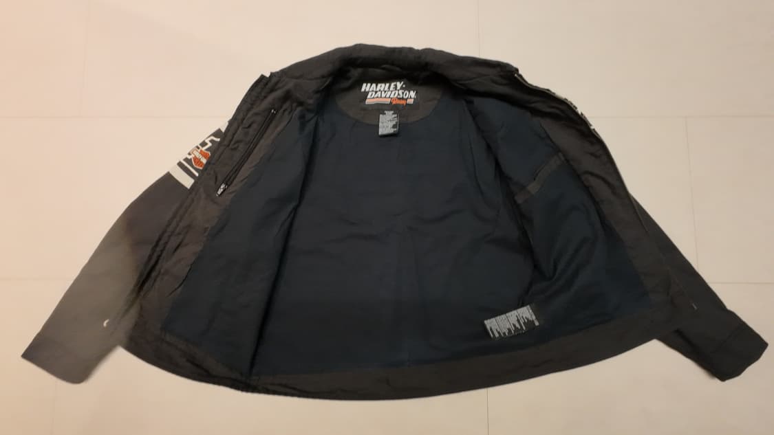 할리데이비슨 스크리밍이글 레이싱 자켓 블랙 상품이미지3