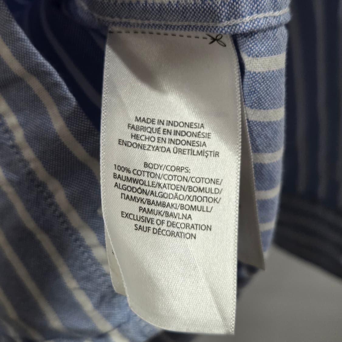 폴로랄프로렌 키즈 버튼다운 스트라이프 옥스포드 셔츠 10 상품이미지4