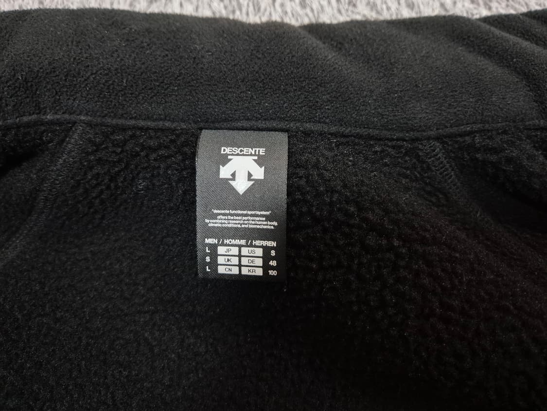 데상트 남성 스키팀 플리스 자켓 100 상품이미지8