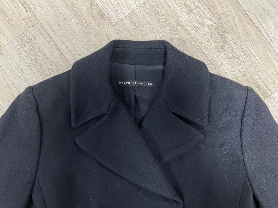 66) 폴로 랄프로렌 여성 헤링본 울 피코트(일본제)데드스탁 상품이미지3