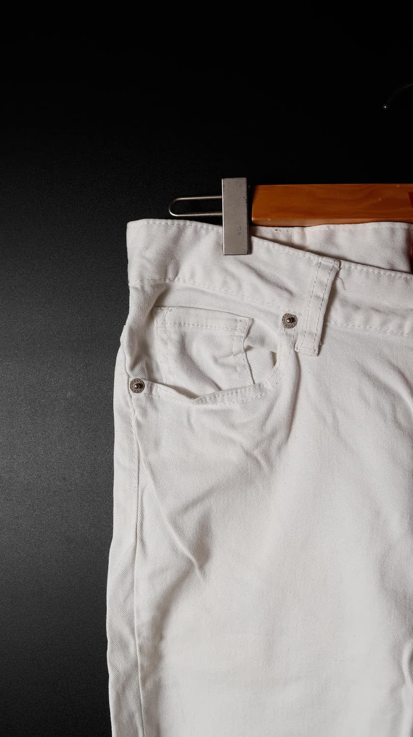 게스 흰색 반바지 상품이미지2