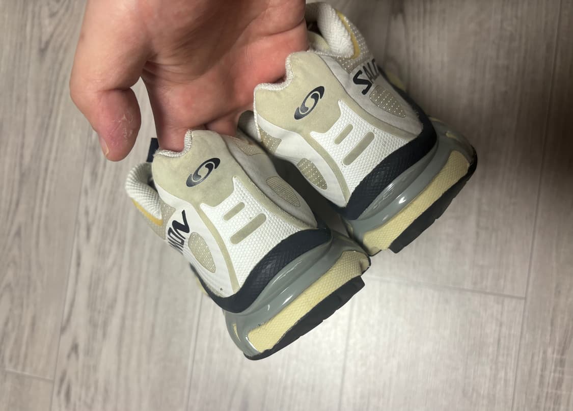 [245/하자] 살로몬 xt-4 화이트 루나 록 상품이미지5