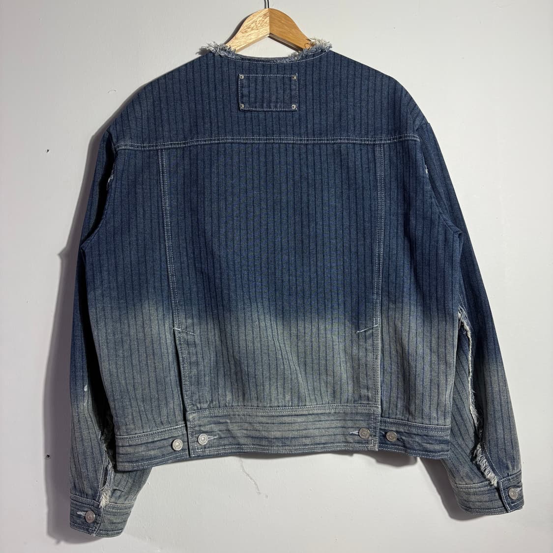 메종미네드 워싱 데님 크롭 자켓 (무료배송) 상품이미지5