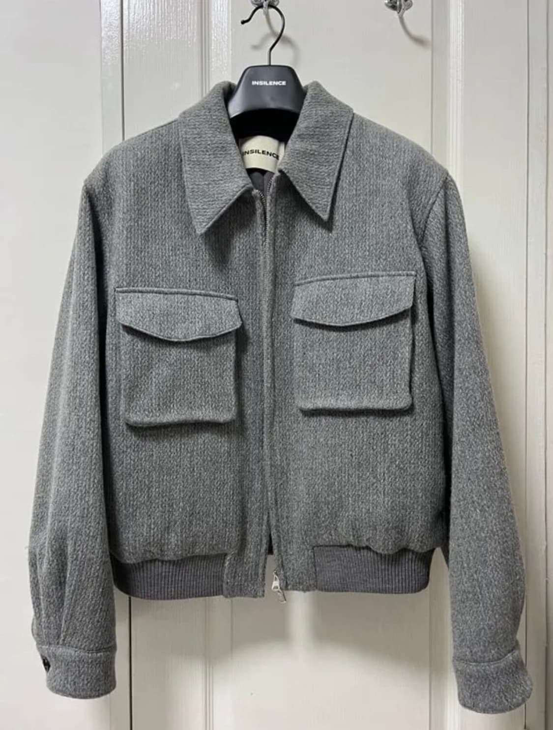 인사일런스 울 블루종 M 상품이미지2