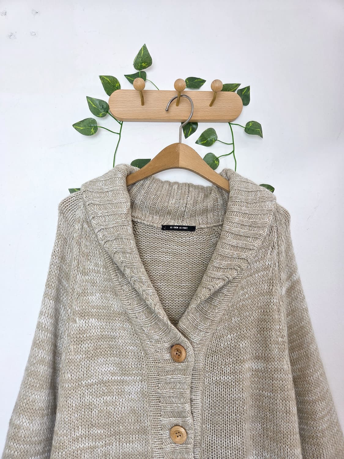 코지 모리 케이프 가디건 상품이미지2