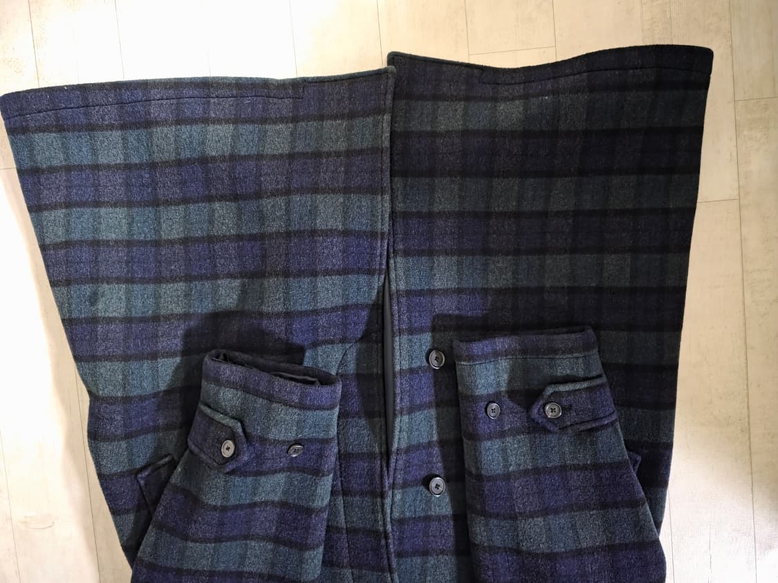 브라운야드 타탄 체크 발마칸 2사이즈 상품이미지3