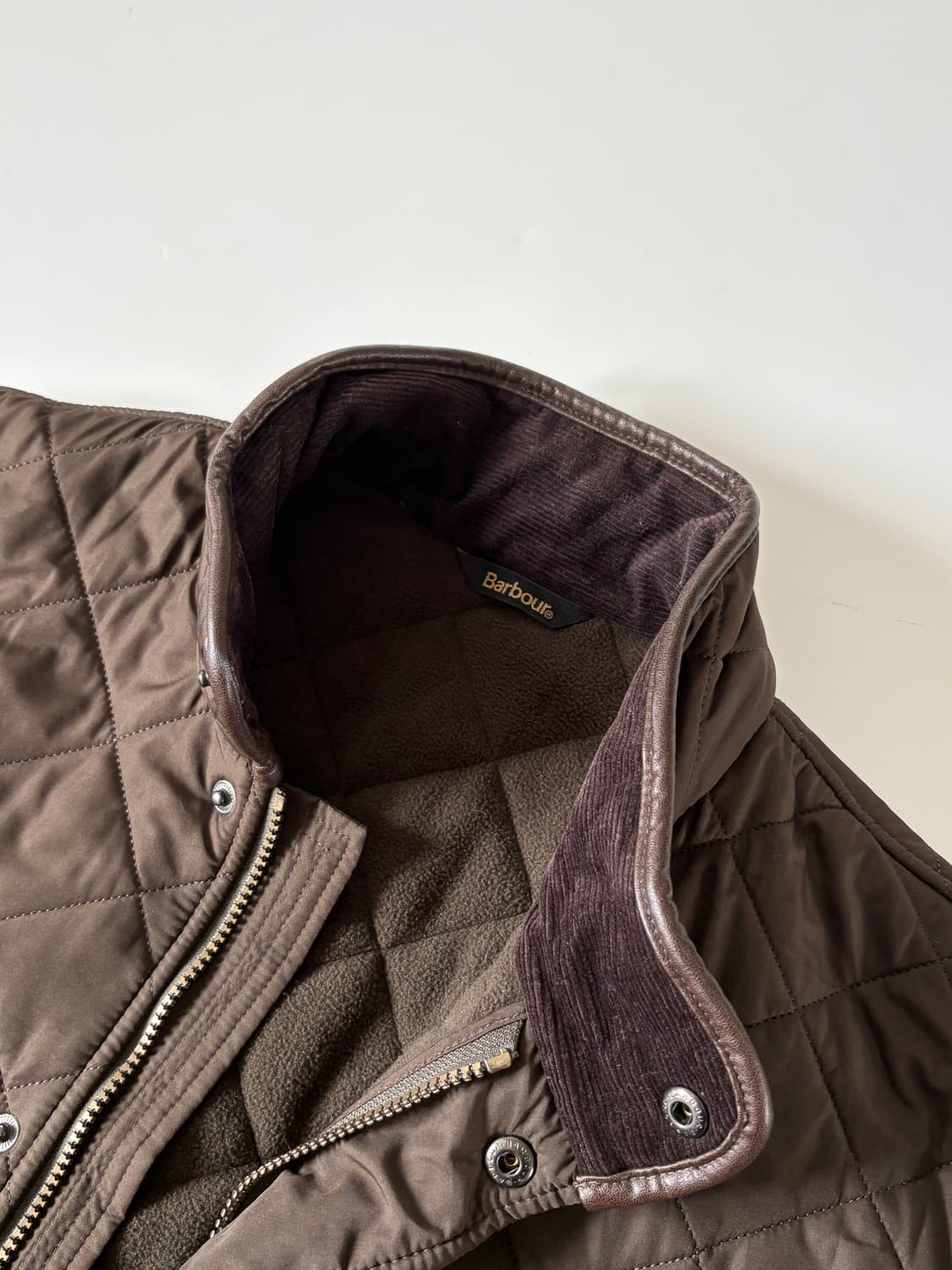 Barbour 바버 브라운컬러 퀼팅 자켓 상품이미지3