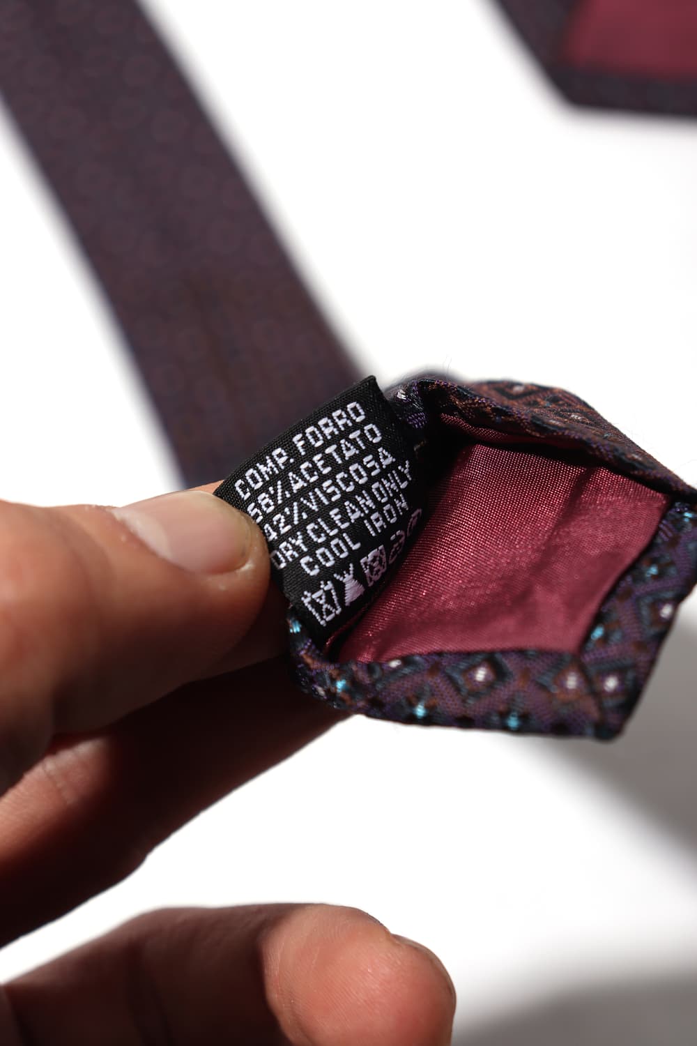 HUGO BOSS ITALY MADE 스퀘어 실크 넥타이 상품이미지9