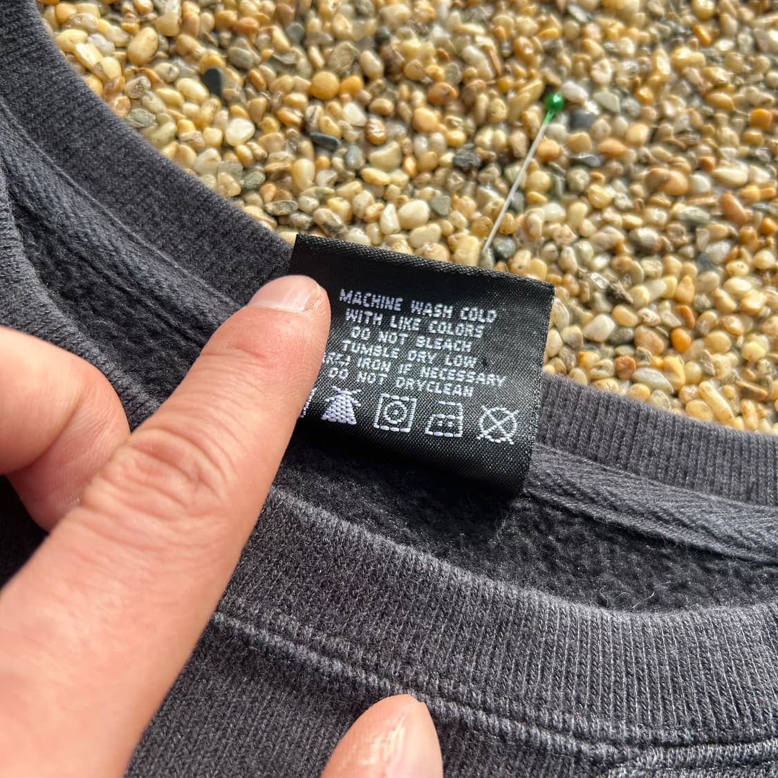 폴로 진스 블랙 스펠로고 맨투맨 상품이미지6