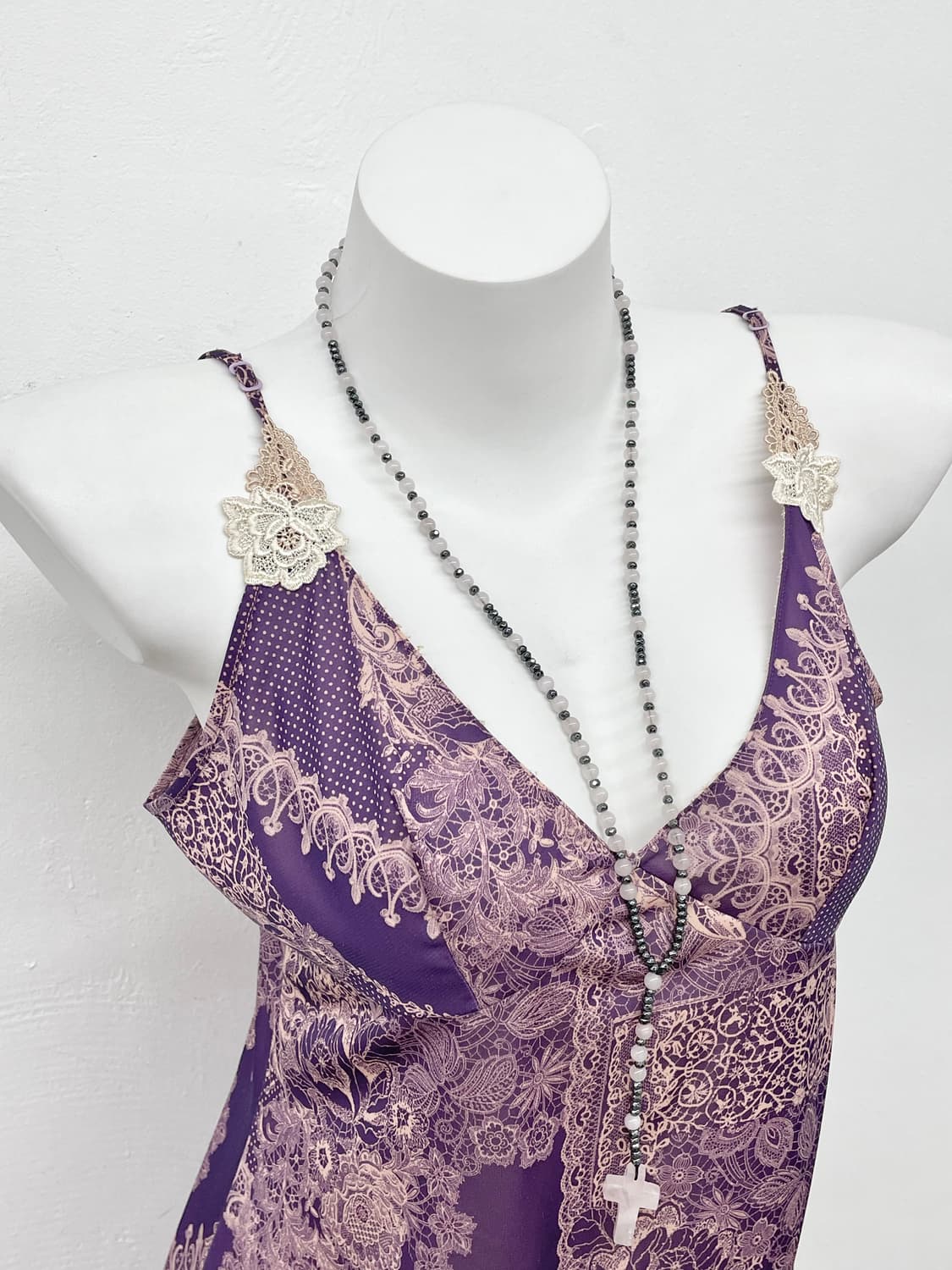 엔틱 레이어드 레이스 슬립 상품이미지4