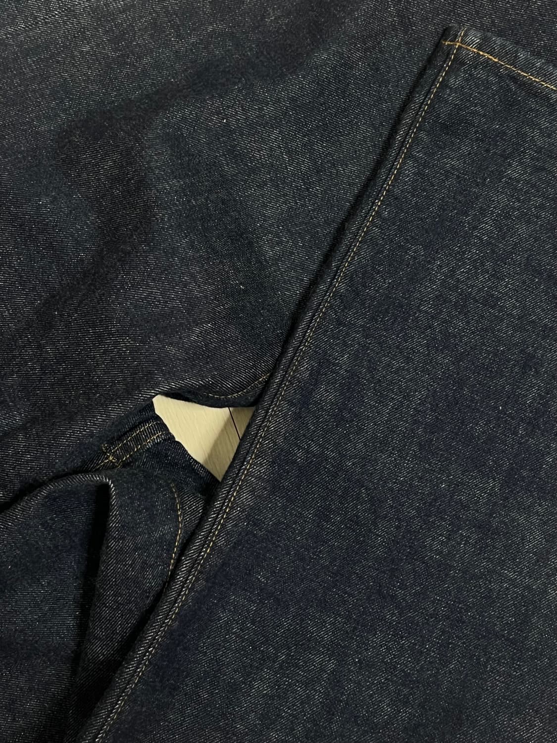 아웃스탠딩 30S CINCH BACK SELVEDGE WIDE PANTS 상품이미지3