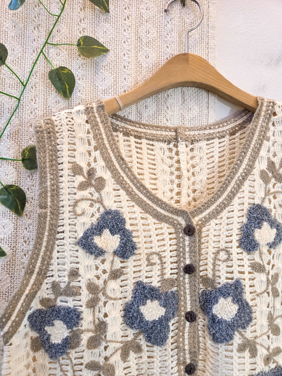 꽃자수 코지 뜨개 베스트 상품이미지2