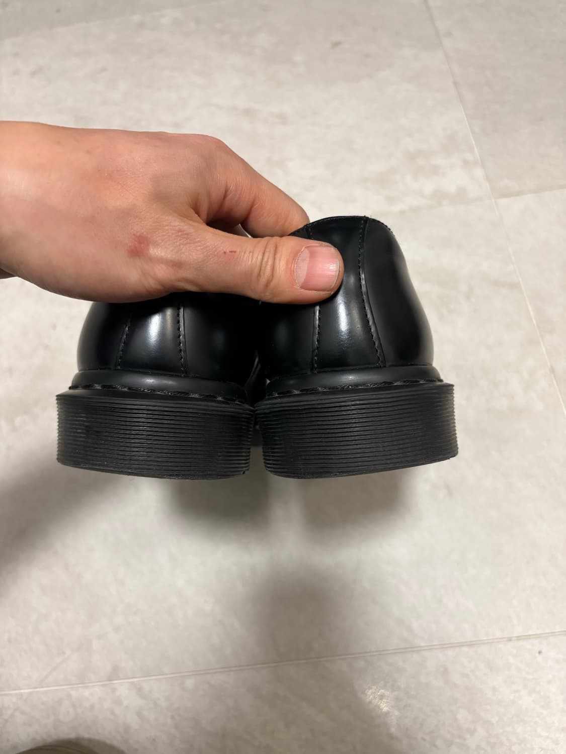 닥터마틴 블랙 모노 더비슈즈 280 상품이미지3