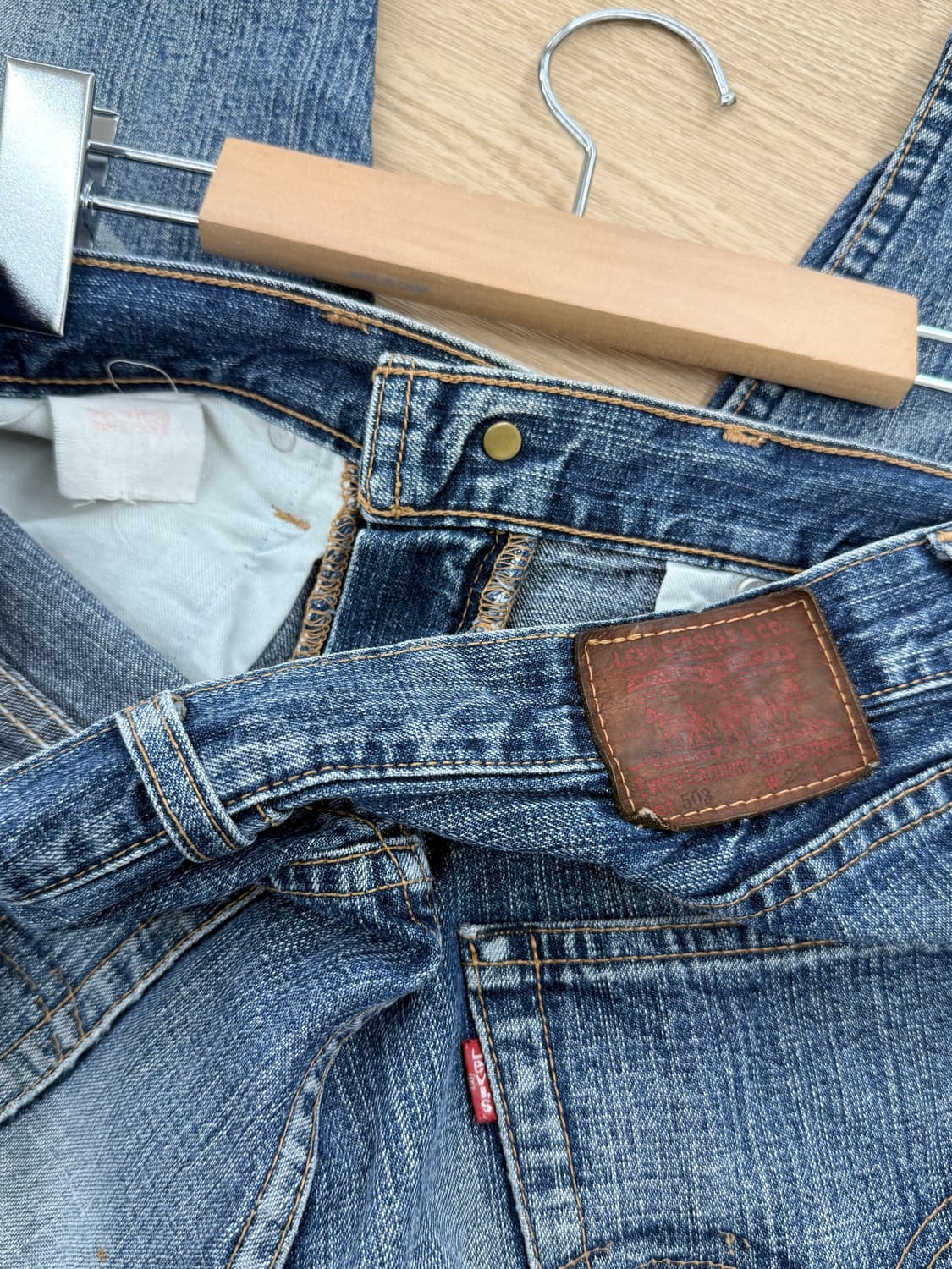 빈티지 리바이스 503 데님 하프팬츠 상품이미지6