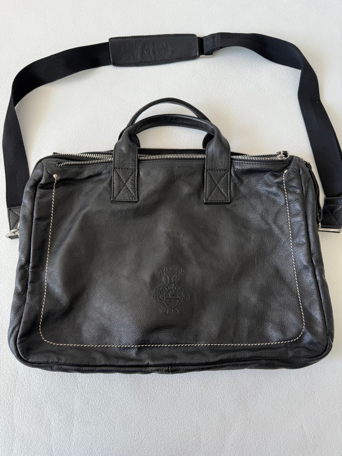 발리(BALLY) 레더 브리프케이스백(ITALY) 상품이미지2