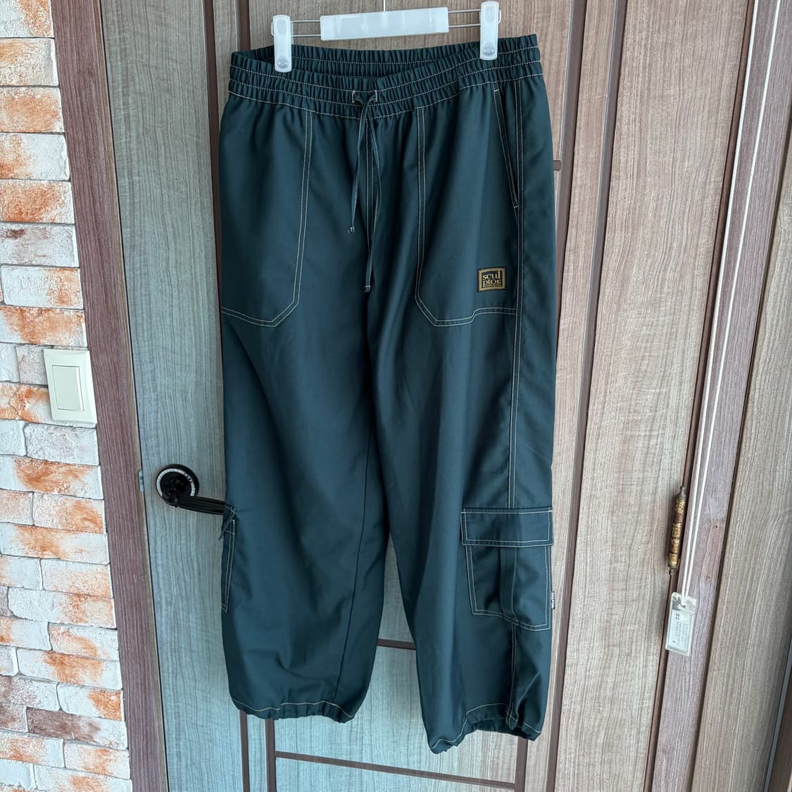 (L)스컬프터 스티치 카고 조거 팬츠 상품이미지2