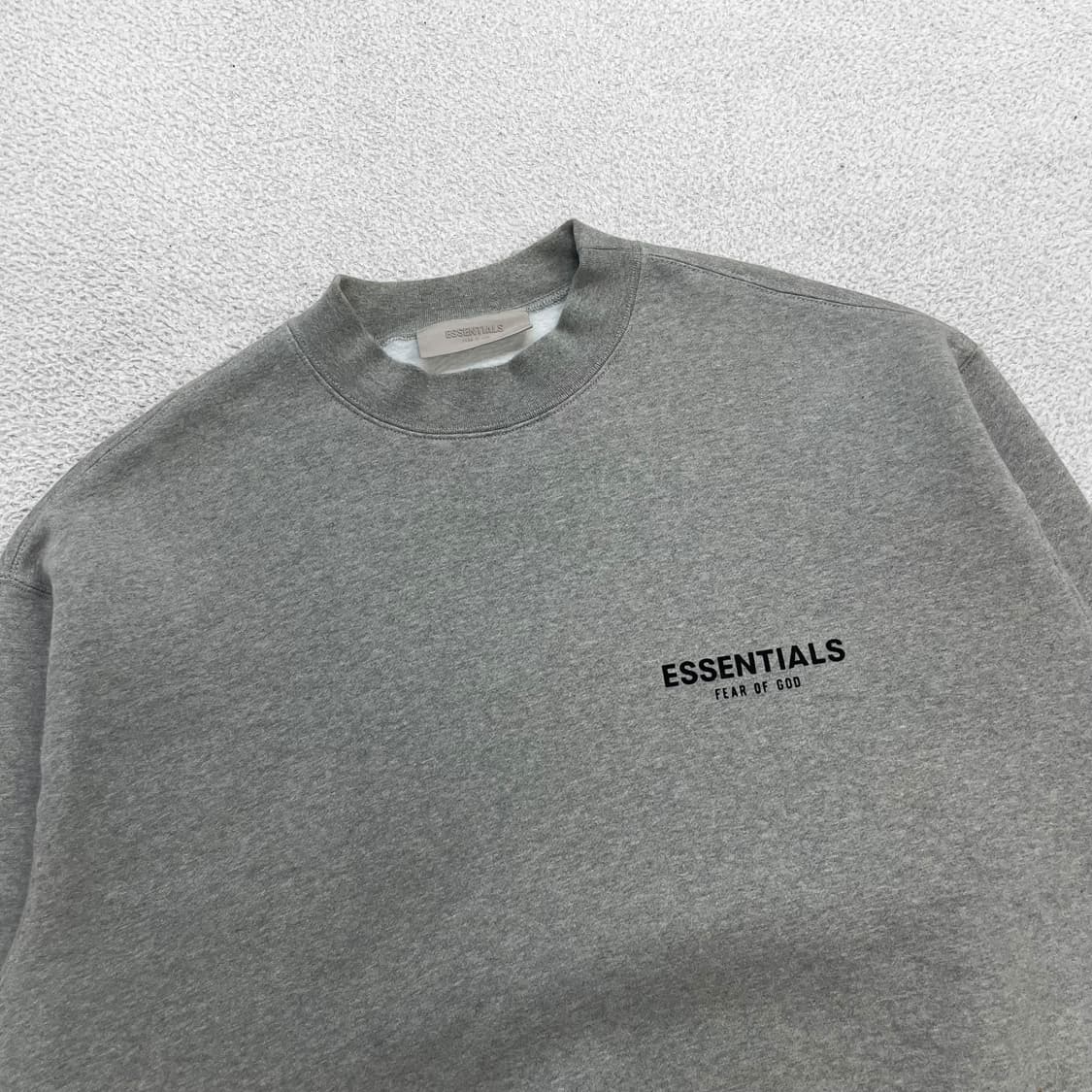 에센셜 피어오브갓 플리스 크루넥 맨투맨 상품이미지4