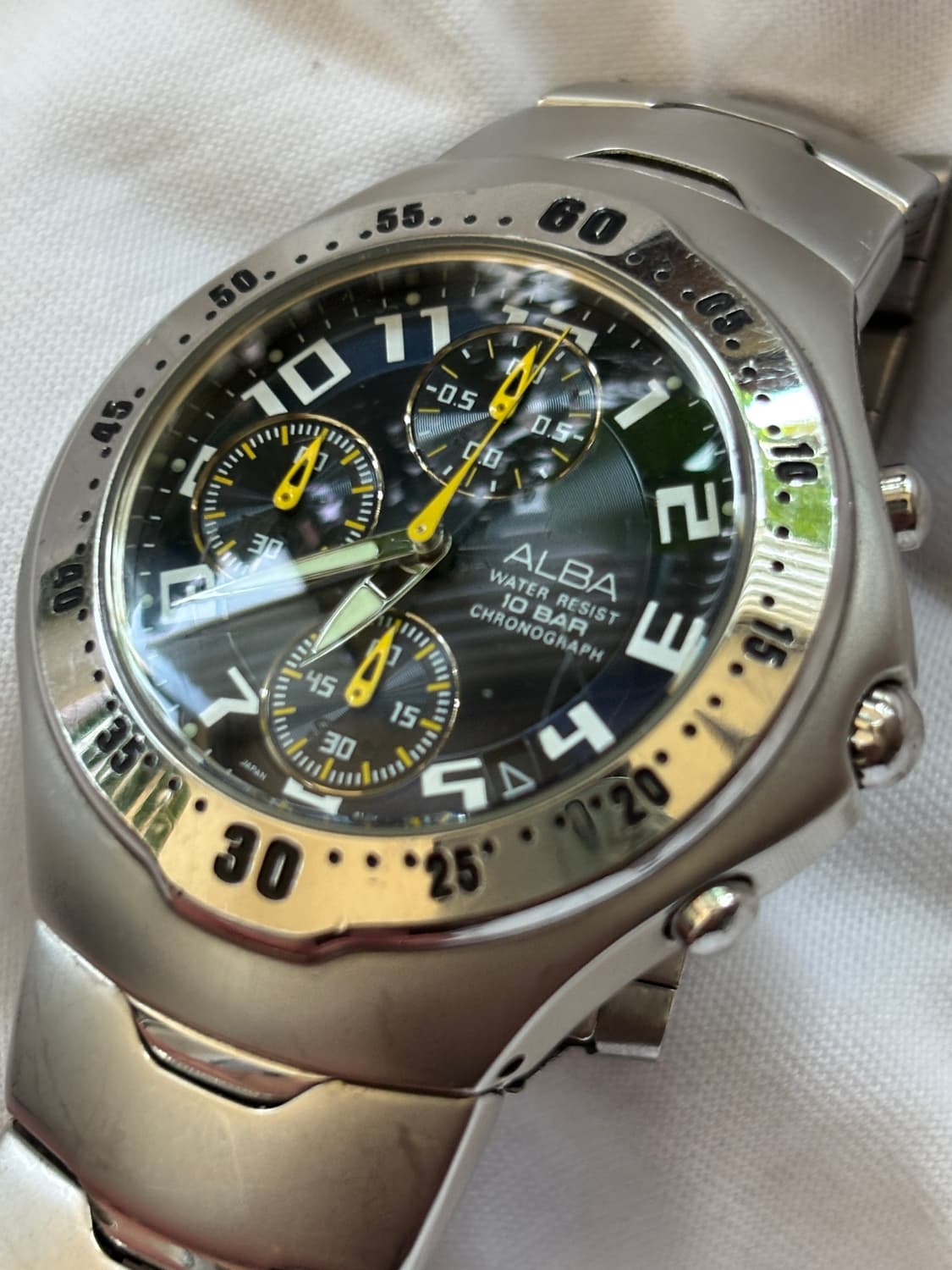 vintage alba metal watch part 상품이미지3