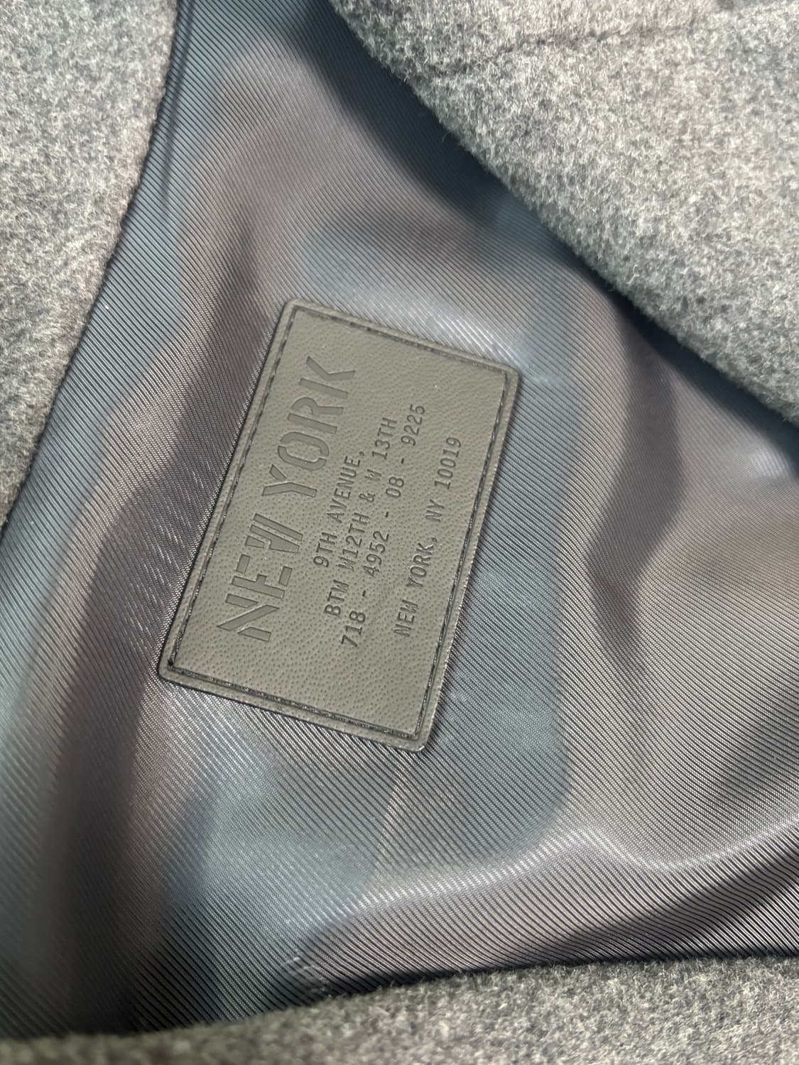 질스튜어트뉴욕 더블코트 차콜 M 상품이미지4