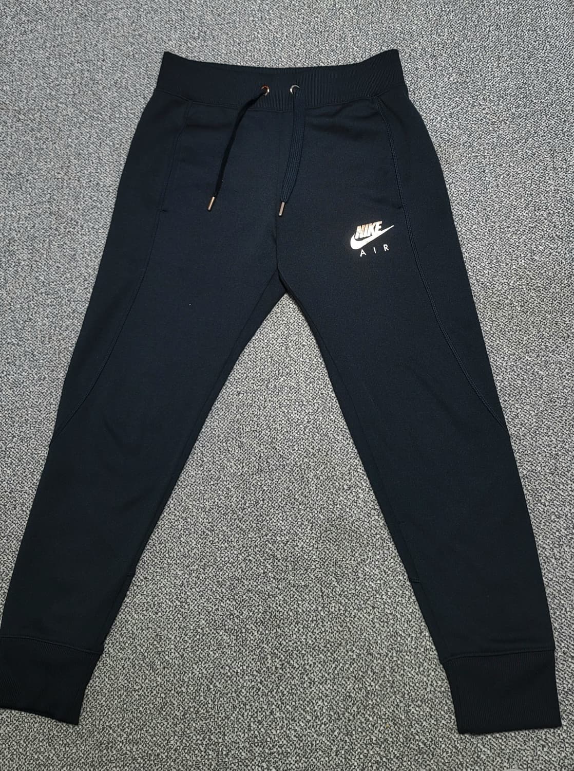 나이키 에어 커프 트랙 팬츠 블랙 우먼스 S 실측   26.-28 인치 상품이미지1