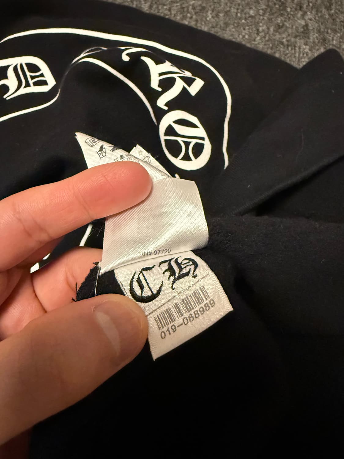 [XXL] 크롬하츠 X 드레이크 러버 보이 후드 마이애미 익스클루시브 상품이미지8