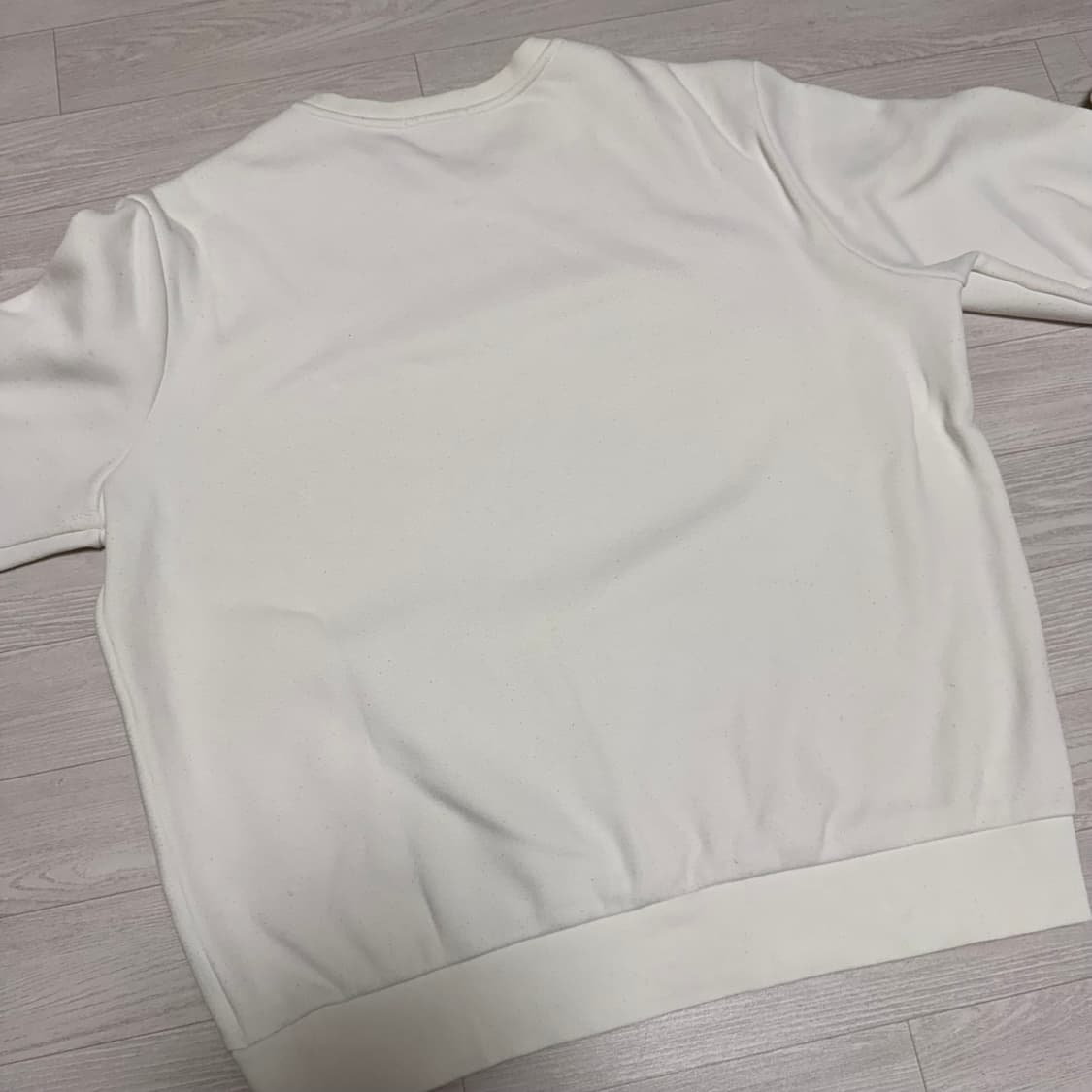 [L] 폴로 맨투맨 화이트 상품이미지4