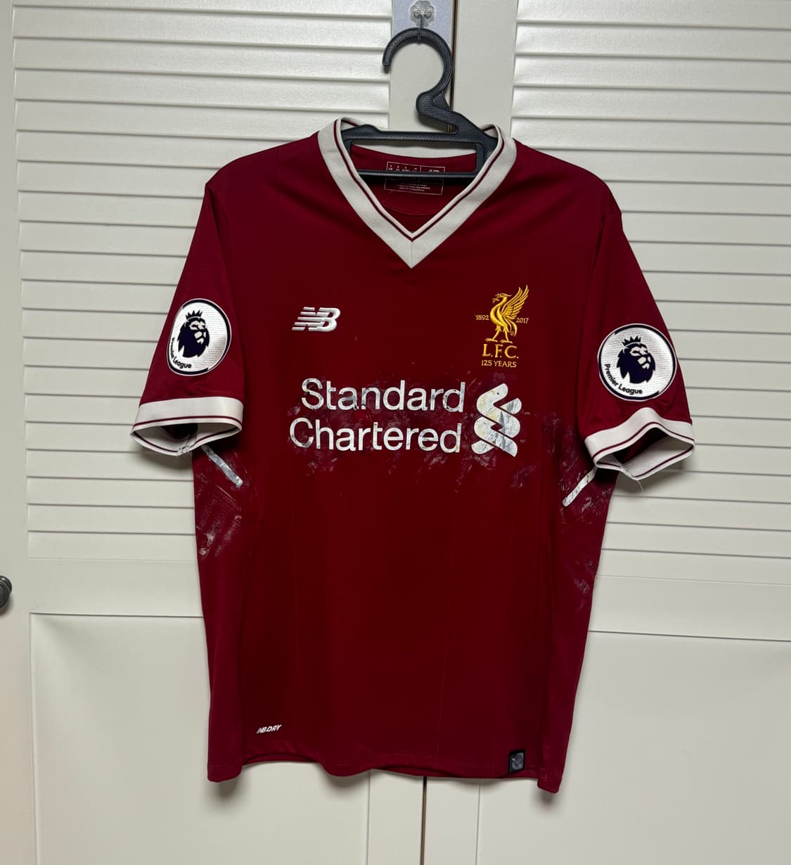 17-18 리버풀 홈 뉴발란스 유니폼 반팔 상품이미지1