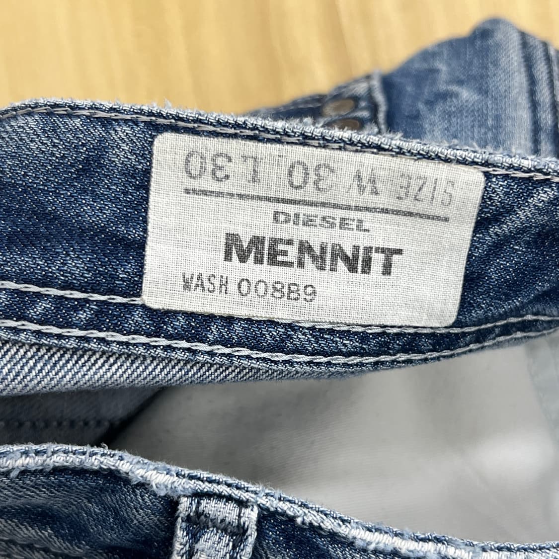diesel 디젤 MENNIT 디스트로이드 워싱 데님 팬츠 30 상품이미지8
