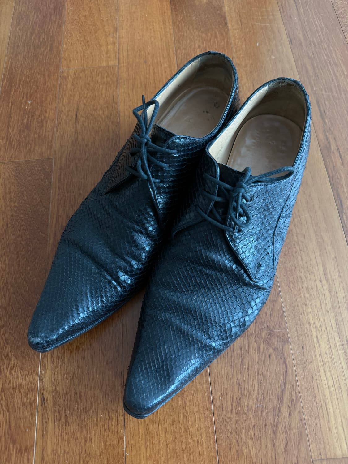 돌체앤가바나 뱀피 구두 상품이미지1