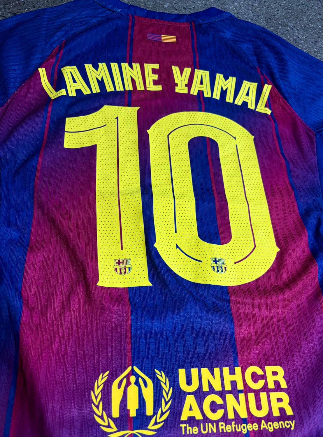 25/26 바르셀로나 홈 라민 야말 어센틱 상품이미지1