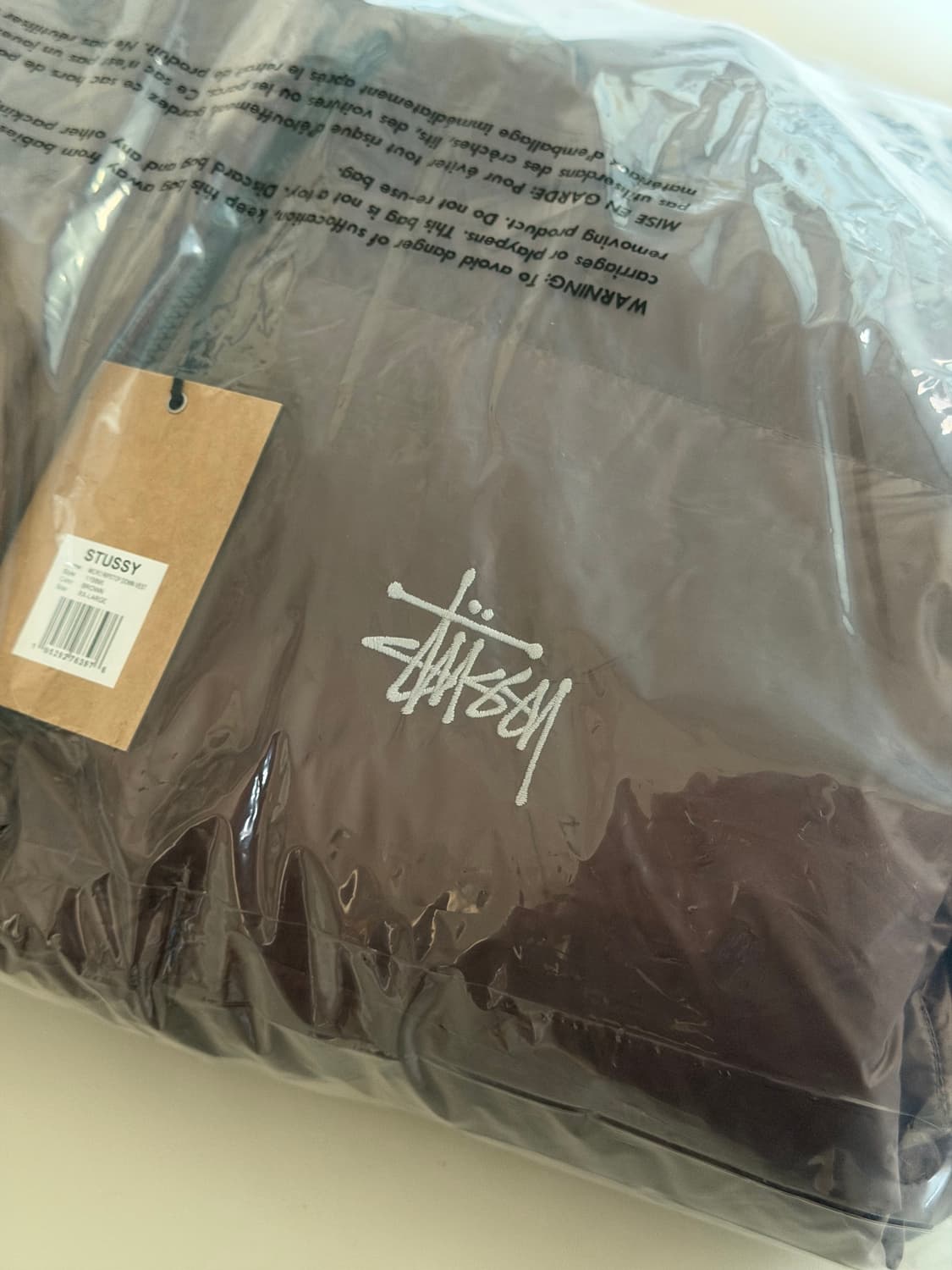 [XXL] 스투시 마이크로 립스탑 다운베스트_브라운 상품이미지5