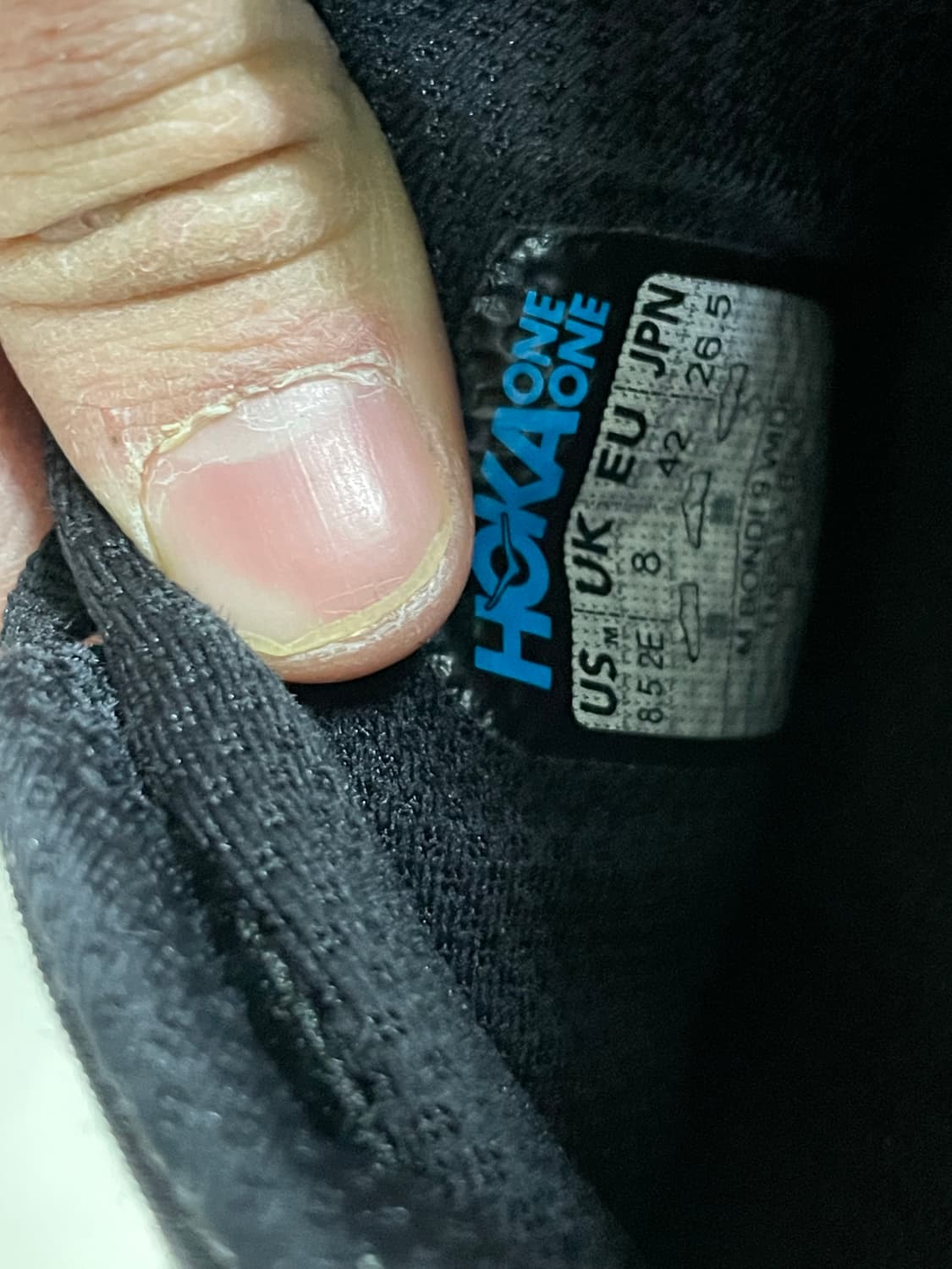 호카 본디9 와이드 블랙 265 상품이미지7