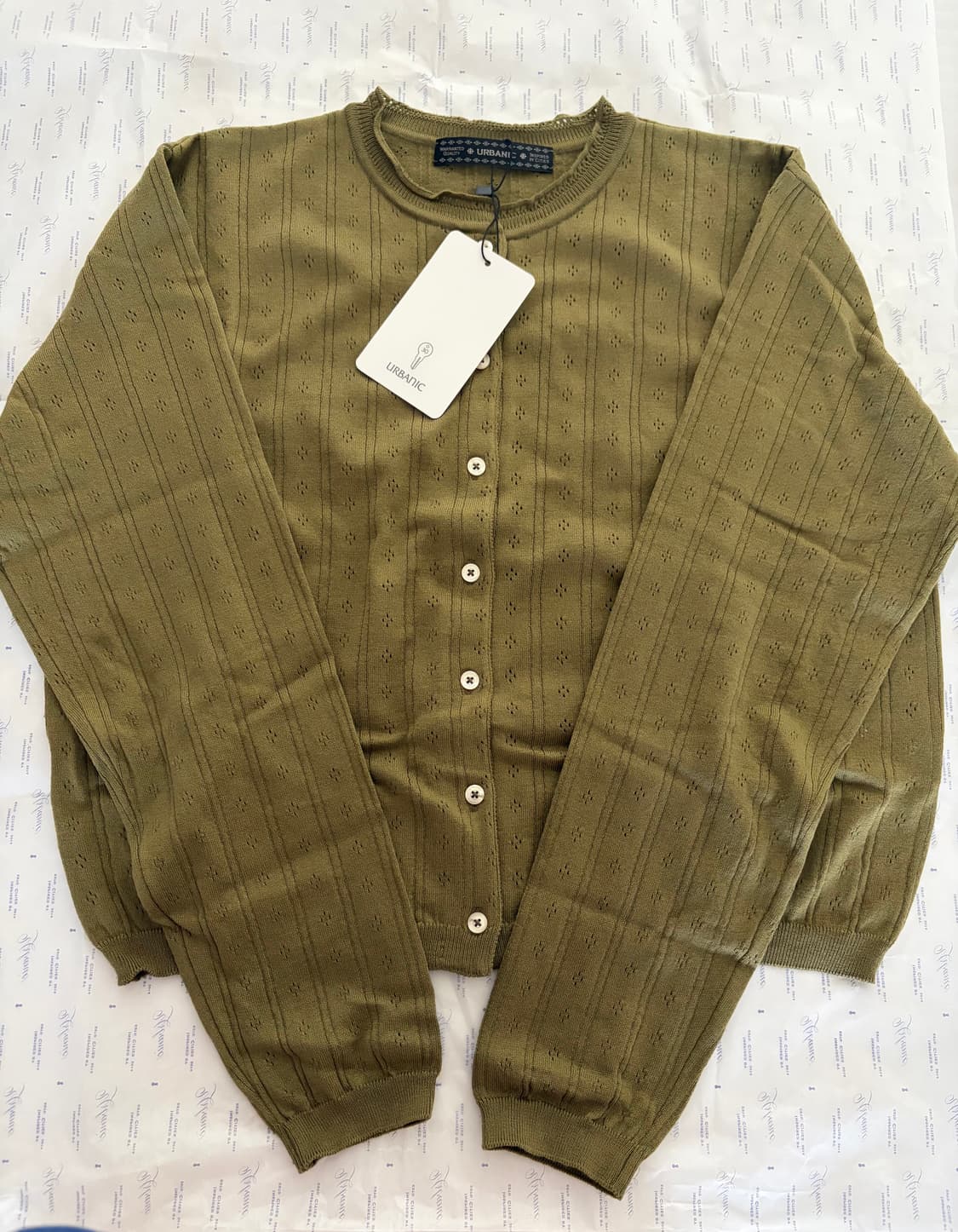 얼바닉30 Foret Button Cardigan 상품이미지5