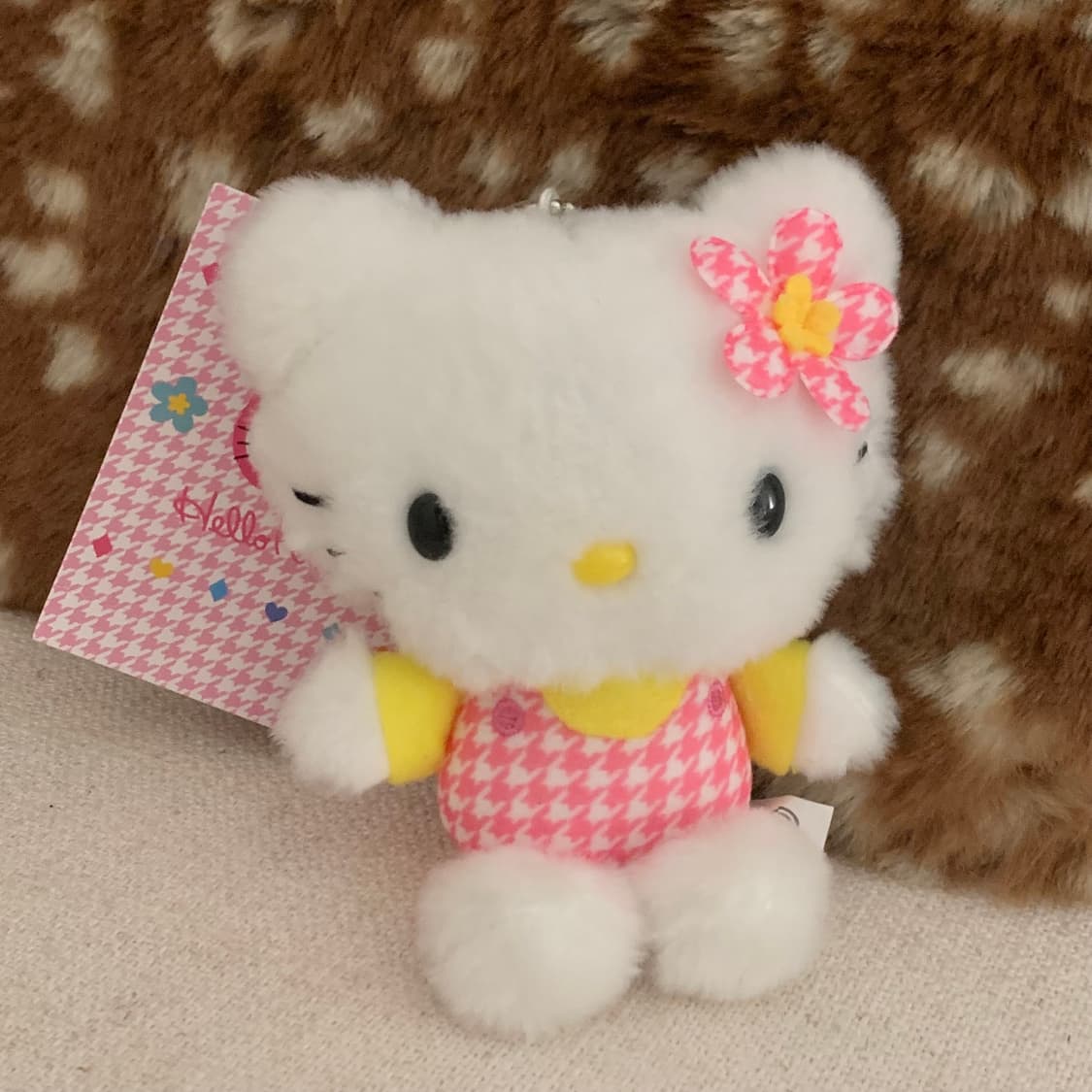 일본 산리오 정품 카오하나 헬로 키티 키링 마스코트 23 상품이미지3