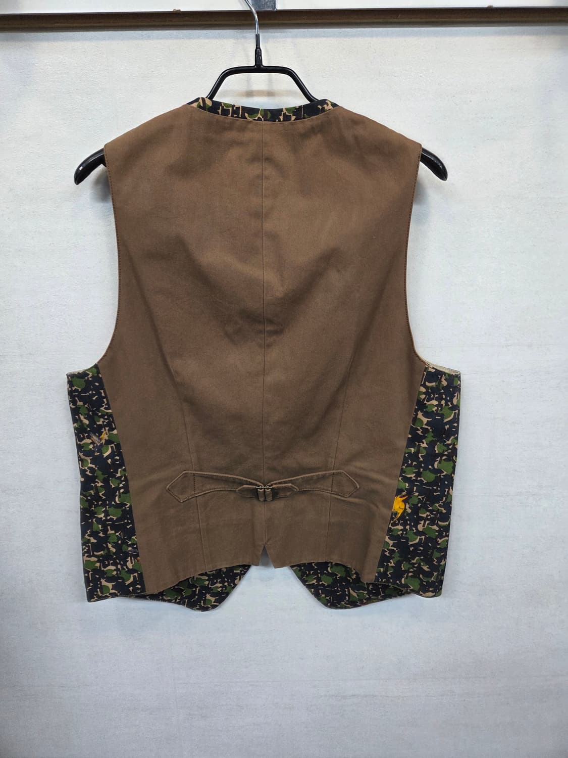 커스텀멜로우 빈티지 카모패턴 베스트 조끼 s 상품이미지2