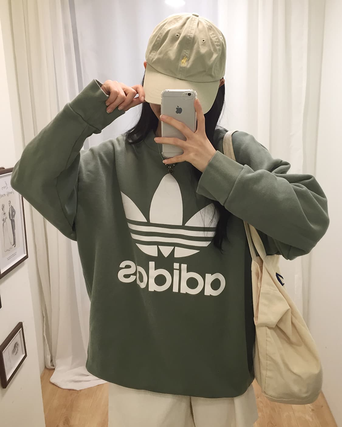 Unisex Adidas Sweatshirt 110 상품이미지2