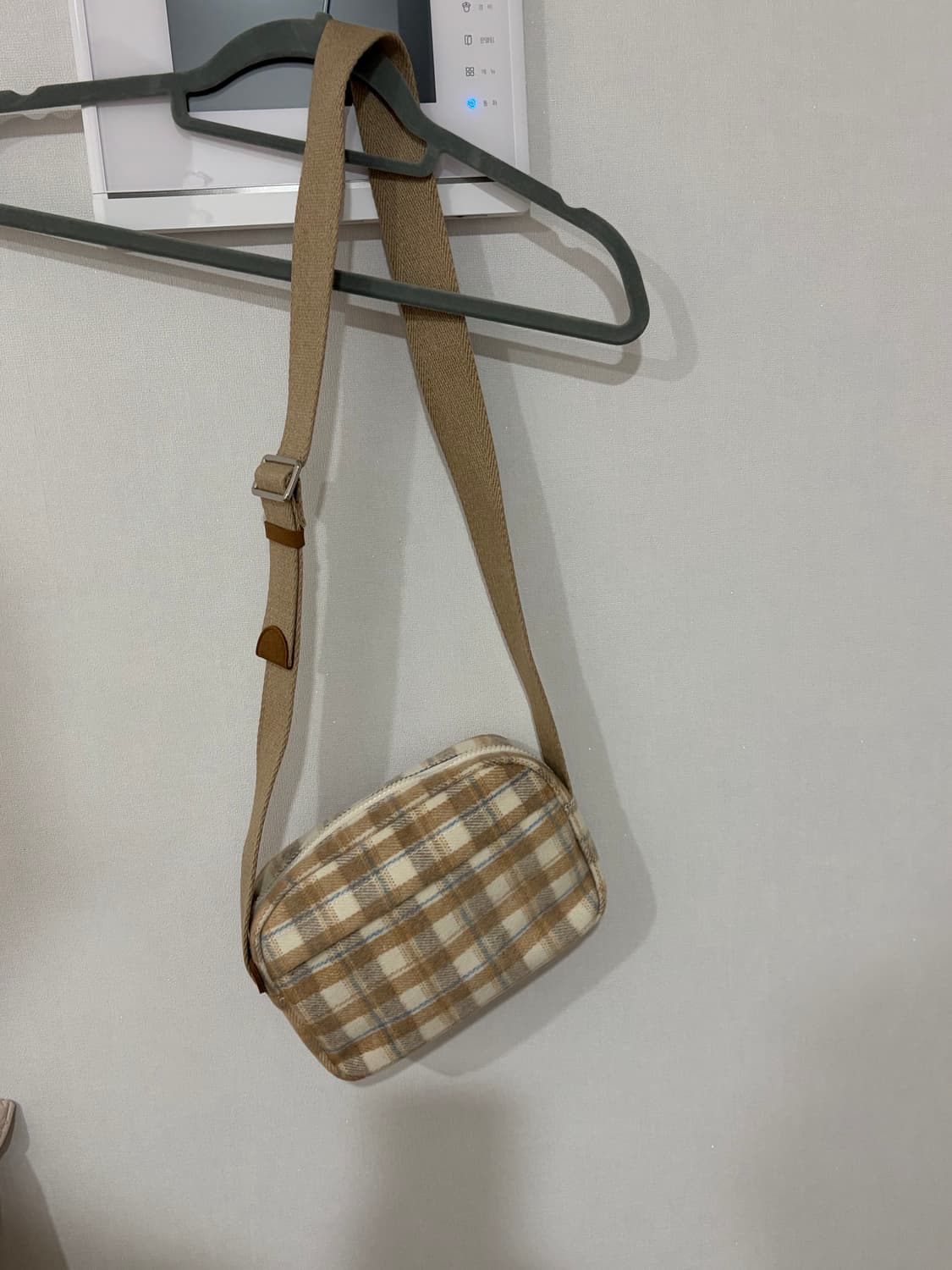 오부니 ovuni 체크 미니백  상품이미지3