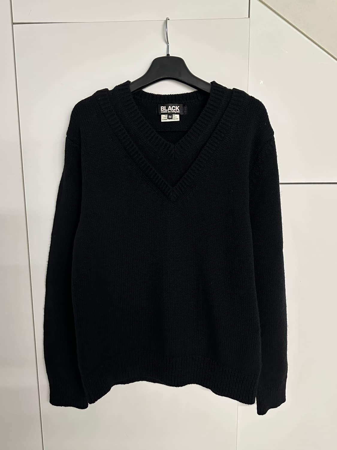 [M] 꼼데가르송 블랙라인 니트 상품이미지3