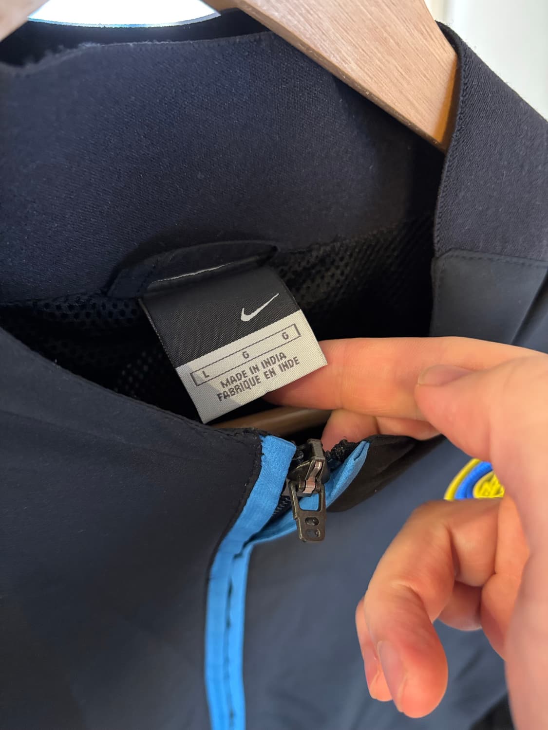 나이키 인터밀란 블랙 우븐 자켓 상품이미지3