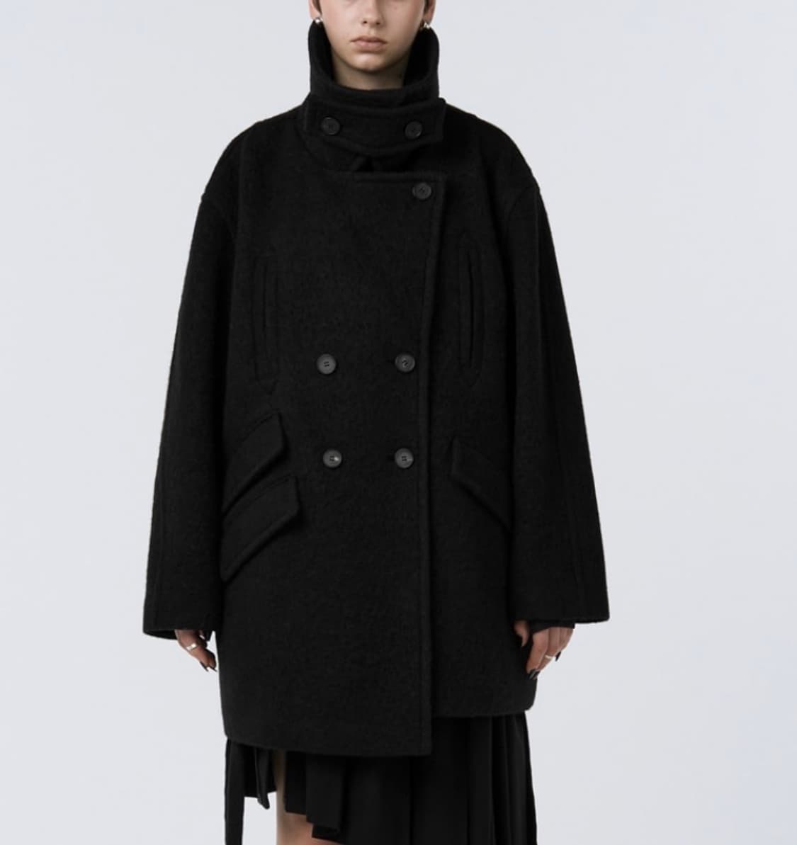 트리밍버드 헤어리덤블코트 블랙 판매해요 상품이미지1