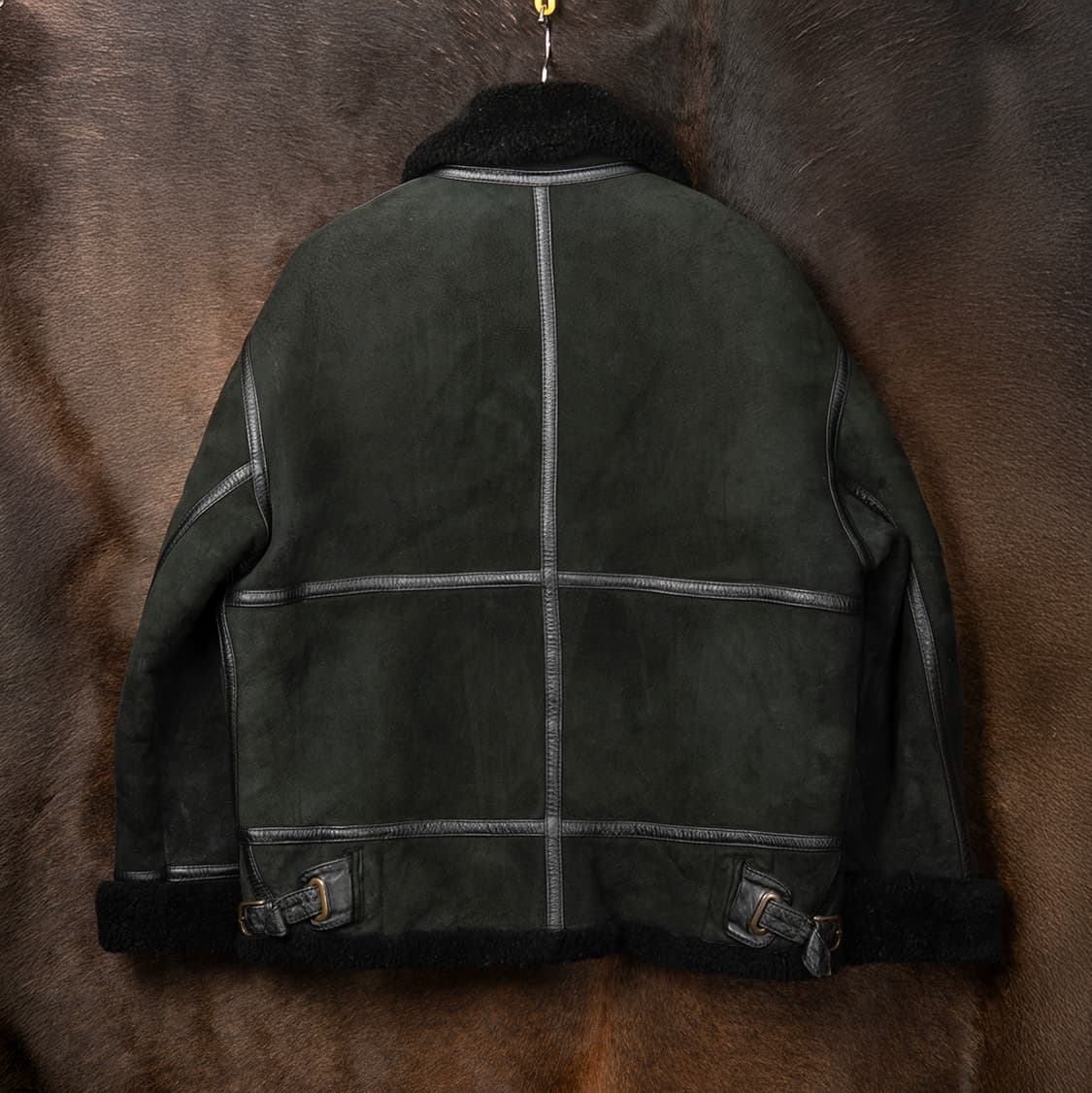 [100] 90s 빈티지 TYPE B3 양가죽 양털 무스탕  상품이미지2