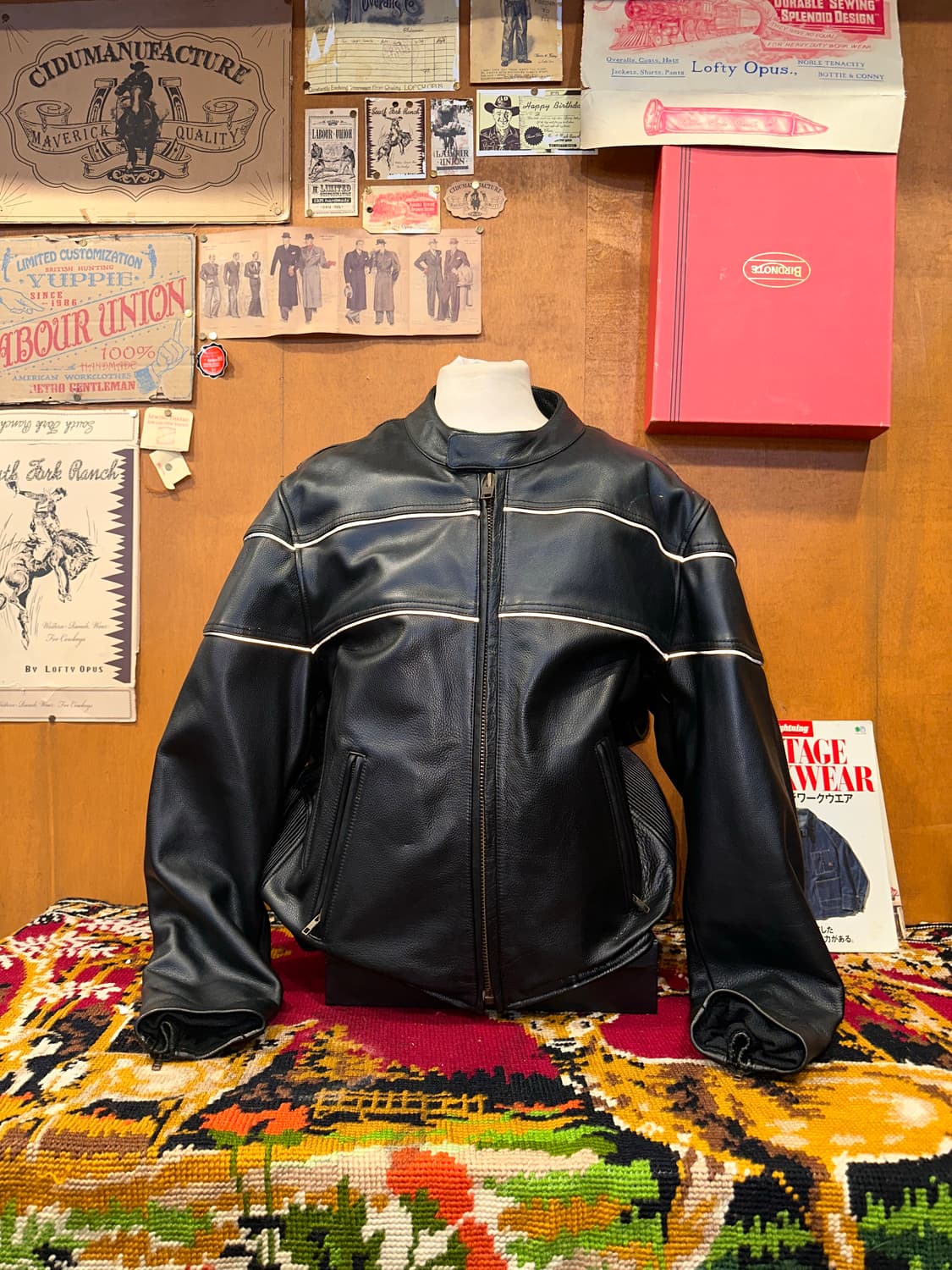 ( XL-2XL ) 바이커자켓 레이싱자켓 봄버자켓 워크웨어 아메카지 상품이미지3
