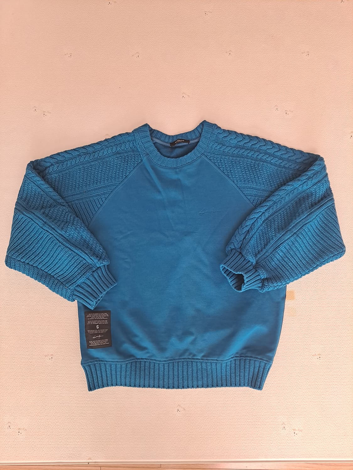 [명품] 지오송지오 지제로 케이블 니트 상품이미지1