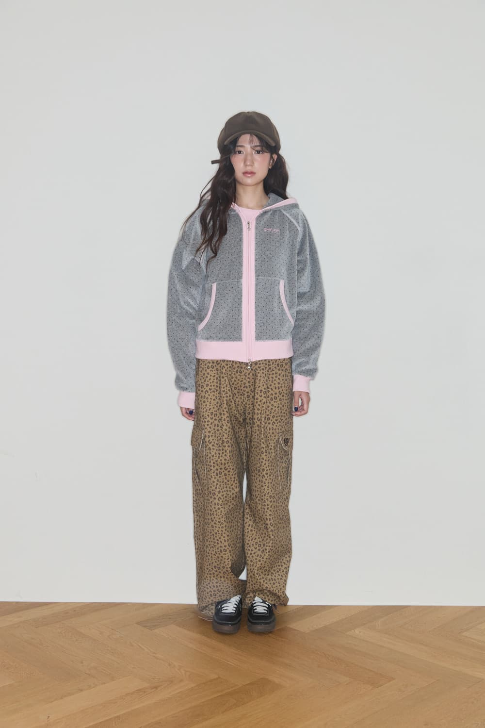 샤키리 레오파드 카고 팬츠 상품이미지2