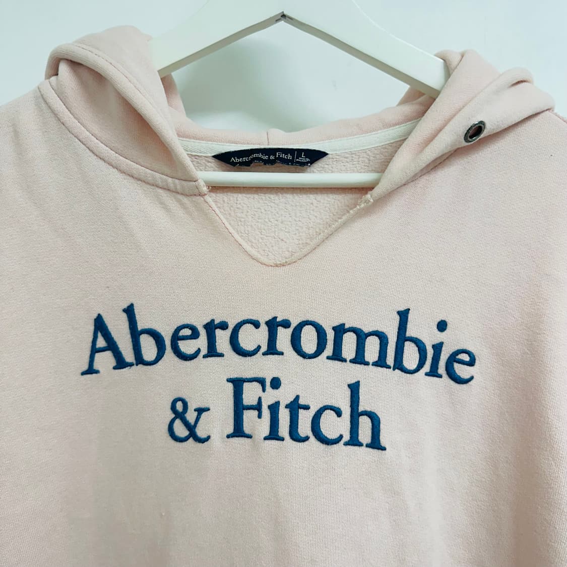 아베크롬비 플라워 자수 빈티지 후드티 상품이미지4