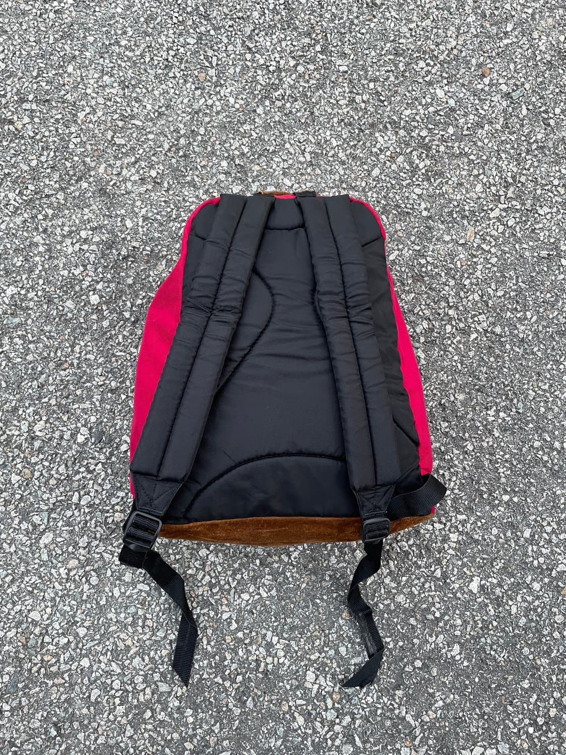 90s-00s Eastpak Leater Bottom Backpack 상품이미지6