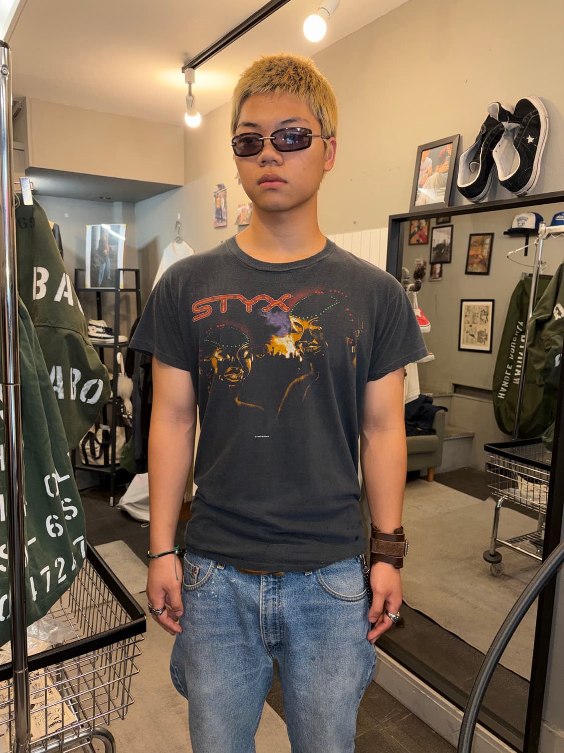 80’s Styx Kilroy Was Here tour single T 상품이미지2