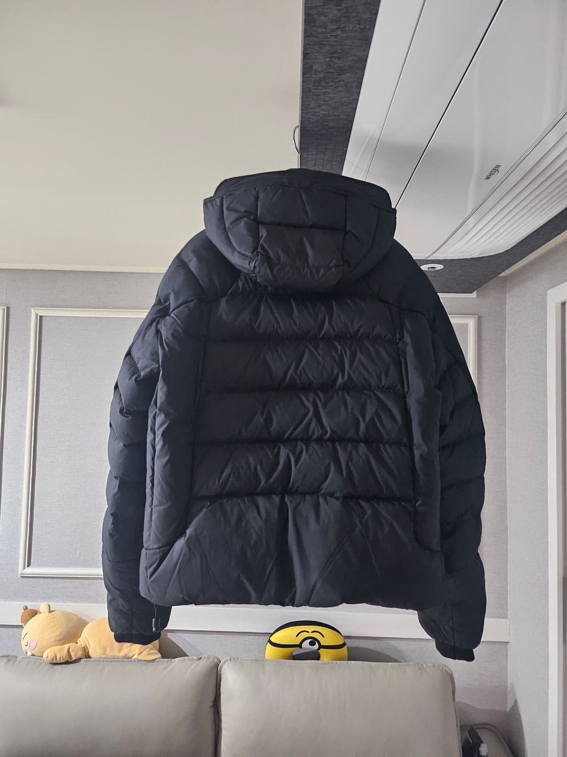 [거의 새것] 시스템옴므 패딩 경량 구스다운 점퍼 자켓 100 상품이미지2