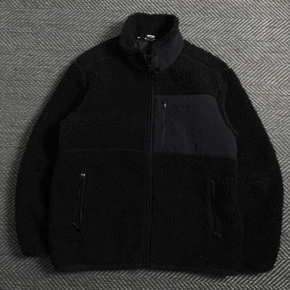 00s 리복 쉐르파 플리스 자켓 블랙 y 4436 상품이미지2