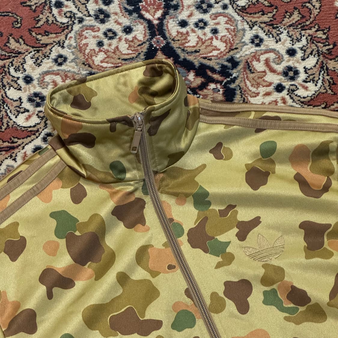 아디다스 파이어버드 카모 트랙탑 져지 (M) 밀리터리 상품이미지3